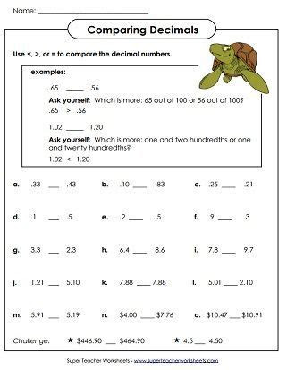  decimal place value worksheet printable worksheets are a valuable