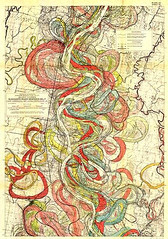 mississippi river bed map