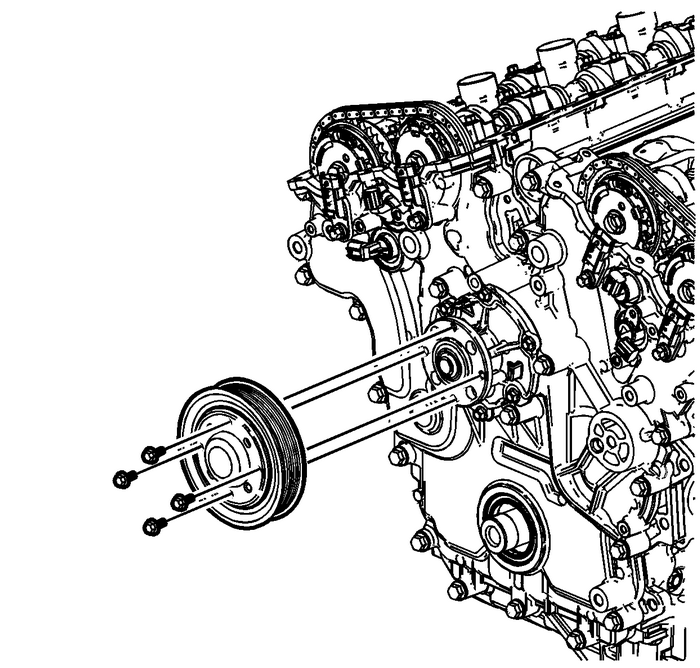 Chevrolet Equinox Service Manual - Water Pump Replacement ...