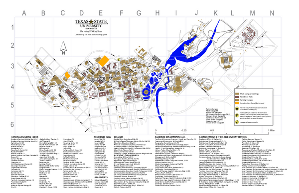 Texas State University Maps Texas State University Map   Texas State University • mappery