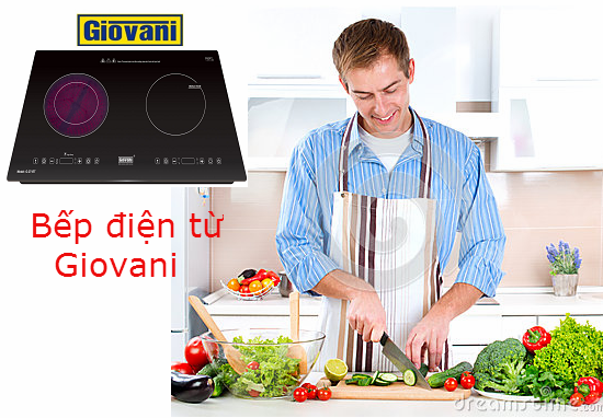 Bếp điện từ Giovani mang lại trải nghiệm hoàn toàn mới cho người dùng
