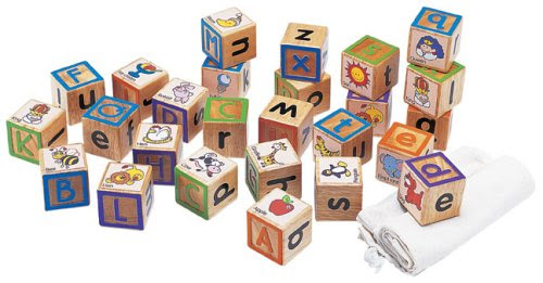 Wonderworld Eco-Friendly ABC Touchy Blocks