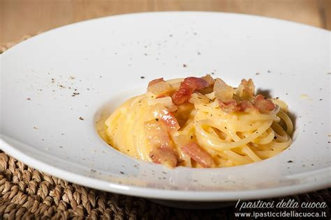 pasticci della cuoca spaghetti alla carbonara