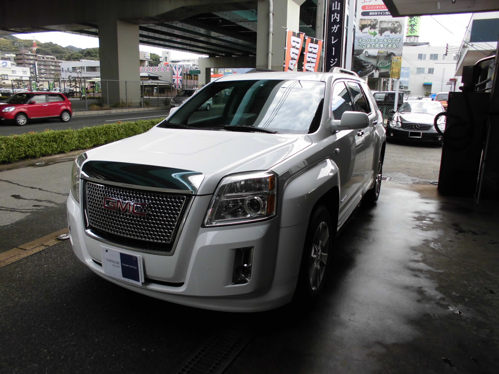 Gmc Terrain 車検整備致しました スタッフブログ 有限会社山内ガレージ 福岡県の外車 輸入車の車検 修理 整備 点検