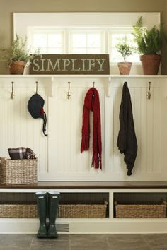 Hall & Entryway Storage Ideas