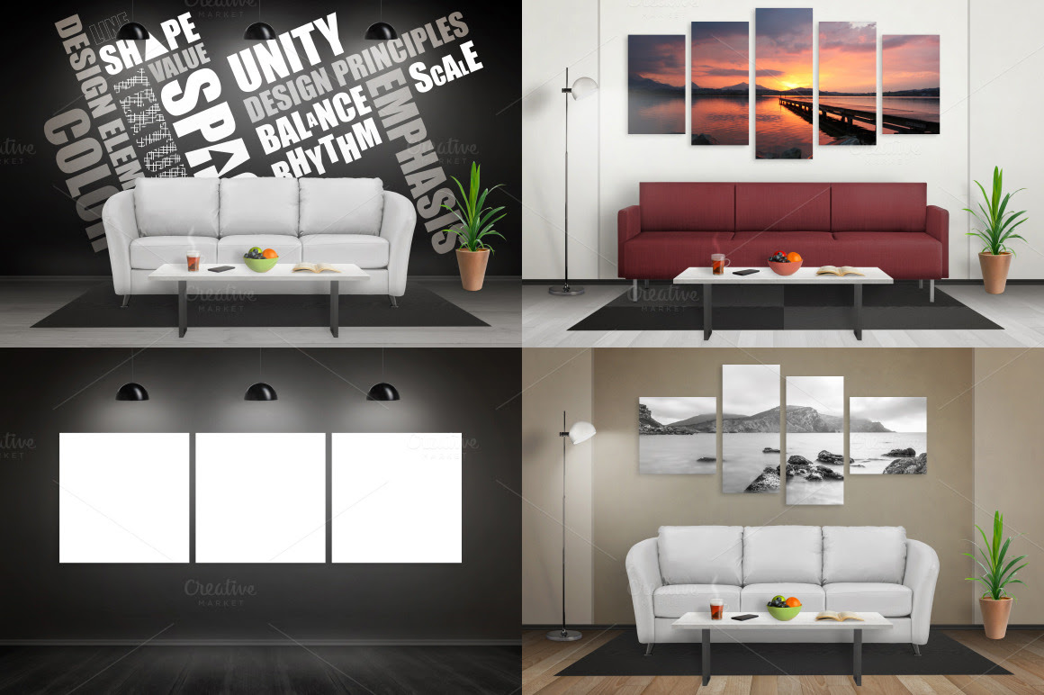 Download Art Canvas Mockup Scene Creator - RSplaneta - Graphic Design