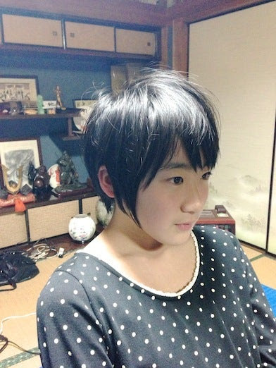 ショートヘア 髪型 小学生 美しい髪