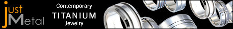 Titanium Rings by JustMetal