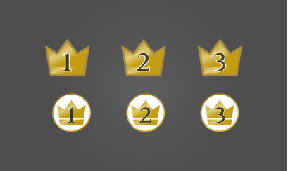 ランキング用 王冠素材 3 Ec Design デザイン