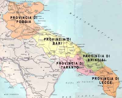 Spacci aziendali Puglia