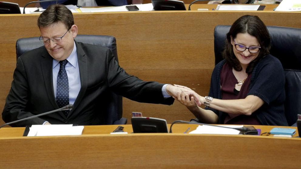 La conjunción Ximo Puig y Mónica Oltra