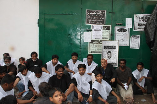 I Came Ahead Of The Bibi Ka Alam And Sat With Them .. My Legs Were In Bad Shape by firoze shakir photographerno1