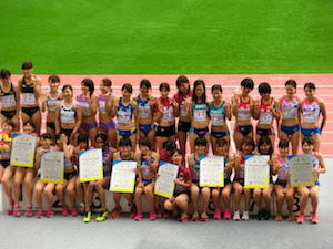 大会速報 長崎国体最終日 成年少年女子共通女子4 100mrで福島県が8位 東邦銀行 陸上競技部 Toho Athletics Club