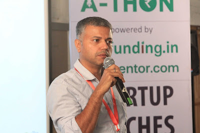 Four Startups were selected for funding at "startup-a-thon 1.0” within the range form 30lakhs – 1.5crore