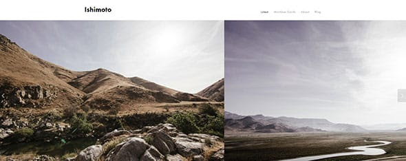 Ishimoto Squarespace Template