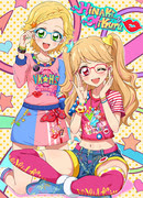 アイカツ 夏樹みくる 新条ひなき 15 Pixiv年鑑 B