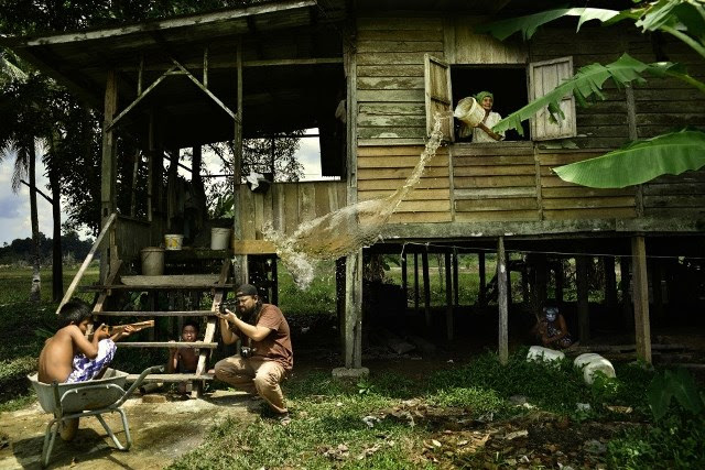 Fotografías tomadas en el momento justo. 
