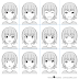 How To Draw A Scared Anime Face