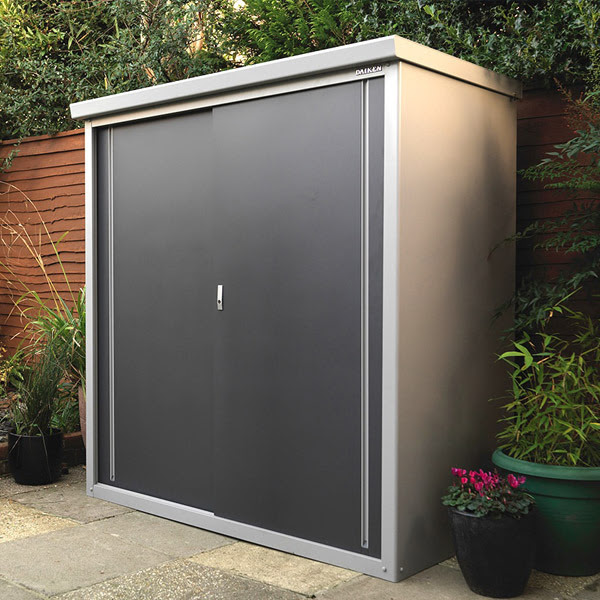 Bike sheds and metal garden storage units from Trimetals UK