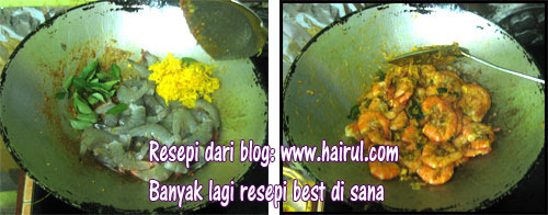 Resepi butter prawn. Resepi mudah paling sedap.  Blog Hairul
