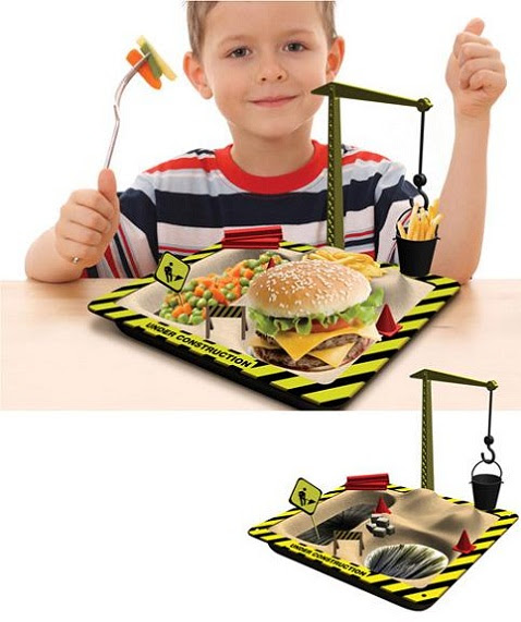 plato Plato para niños trabajadores