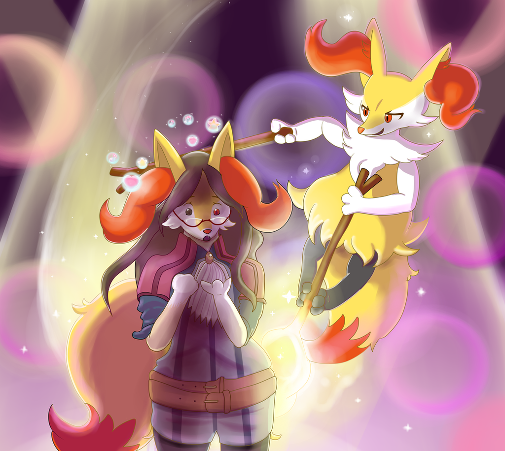 Braixen and Nia as Pokken's Pop Star Siblings! by ...