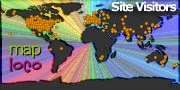 Locations of Site Visitors