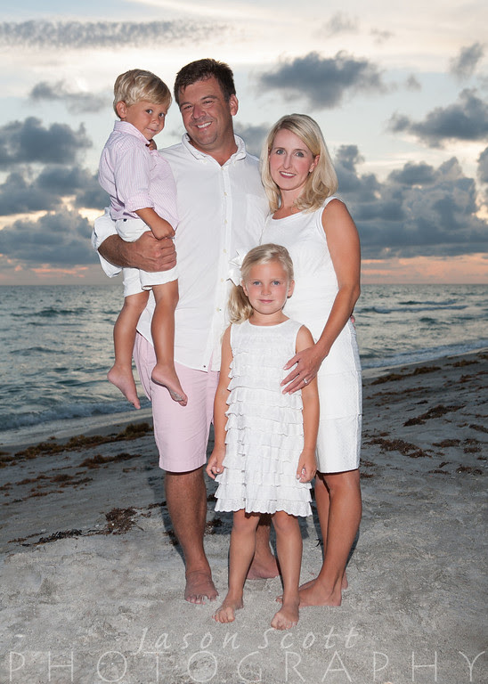 Johnson Family on Longboat Key, July 2012