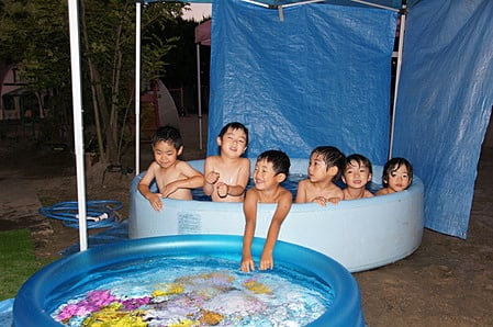 お泊まり保育