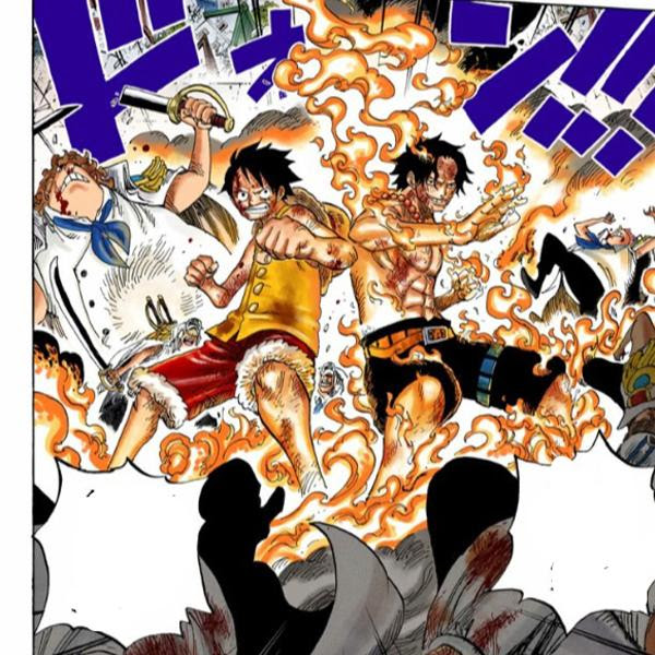 ルフィ エース なぜお前は燃えないんだ エース 愛してくれて ありがとう 15年10月08日のイラストのボケ ボケて Bokete