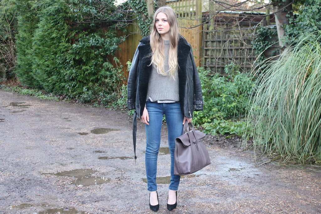 Whistles Lennox longline biker