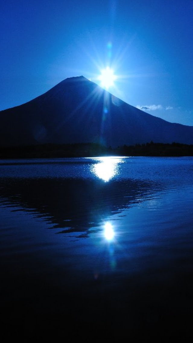 壁紙 富士山の風景のスマホ壁紙640x1136 Fuji P08 Jpg 壁紙box