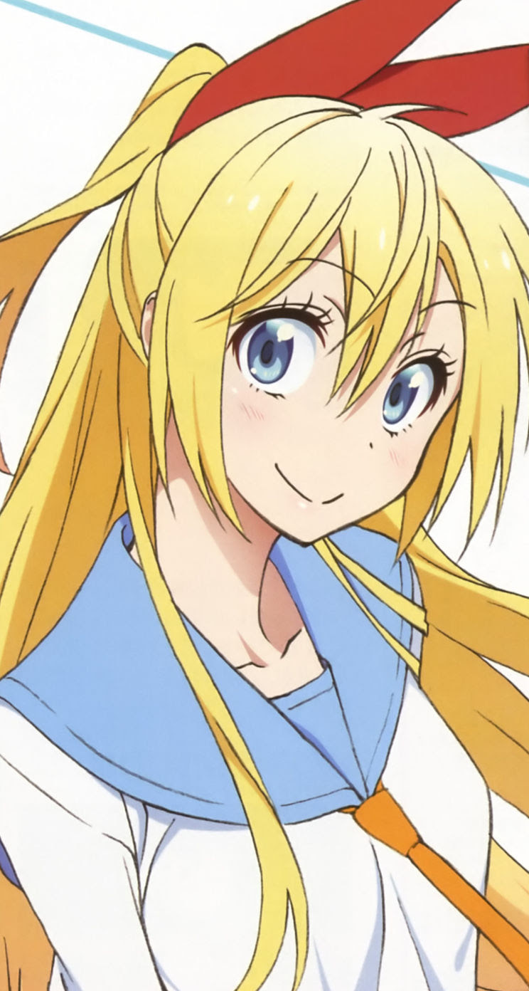 ニセコイ Iphone壁紙 画像 6 桐崎千棘 Iphone5壁紙 744 1392 Ios7用 他 アニメ壁紙ネット Pc Android Iphone壁紙 画像
