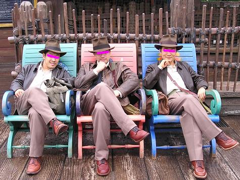 クリスタルスカルの魔宮でアドベンチャー インディ ギア オフ会 フィギュアマスター９６３