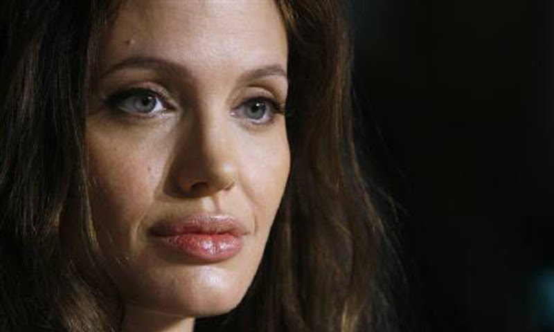 Angelina Jolie got into the car crash after leaving the Writers Guild Theater. - Reuters