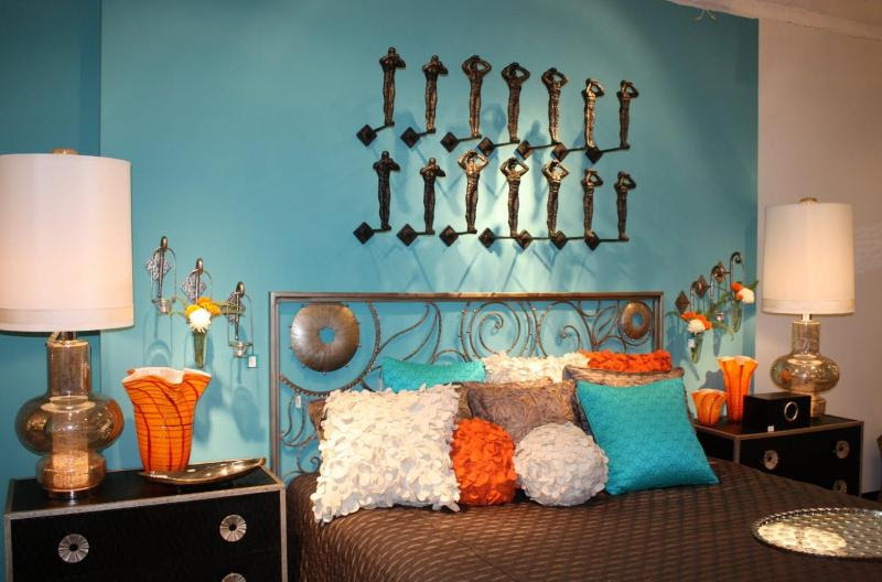 Turquoise Bedroom Decor | House Decorating Ideas