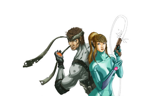 snake & samus