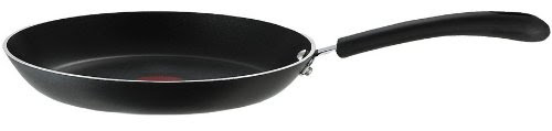 T-fal E93808 Professional Total Nonstick Thermo-Spot Heat Indicator Oven Safe Dishwasher Safe PFOA Free Cookware Fry Pan / Saute Pan, 12-Inch, Black