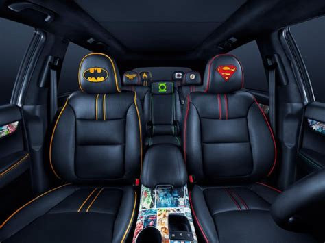 hd  kia sorento justice league concept superhero tuning superman suv interior batman