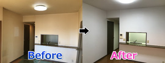 埼玉県の壁紙リフォーム施工事例