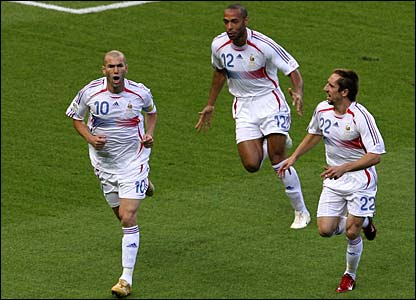 world cup final. in two World Cup finals,