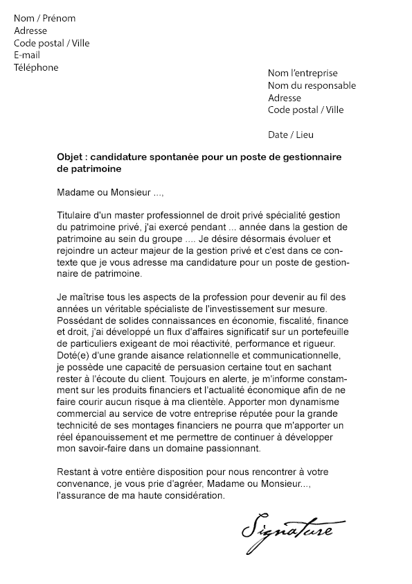 exemple lettre de motivation master 2 droit fiscal