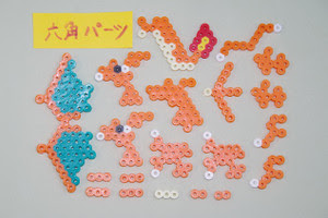 アイロンビーズ ポケモン リザードン 3dperlerbeadsお手軽頑固な立体アイロンビーズ