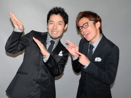 存分に話す 新番組 オリラジ ラジオな２人 ラジオな２人 に出演するオリエンタルラジオの中田敦彦 左 と藤森慎吾 東京都内 四国新聞社