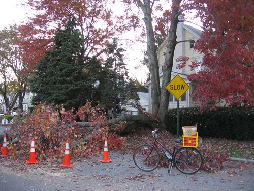 Blocked road