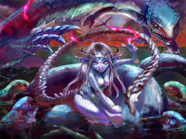 あきちさんのイラストレーション 第8回artnetメイン イラストコンテスト 神話