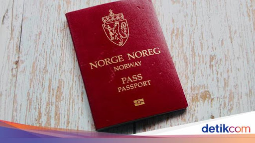 Cuma Satu di Dunia! Aurora Borealis Nongol di Paspor Norwegia - detik