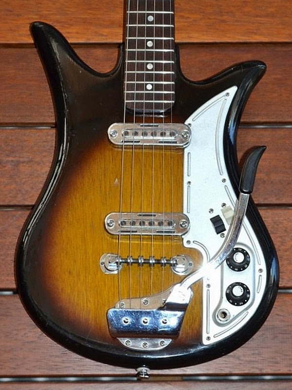 Just Guitars Australia Teisco Del Rey Et 0 Tulip Circa 1968