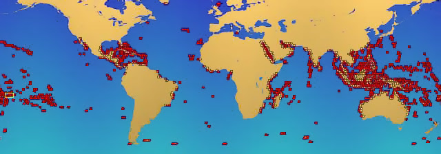 coral reefs earth