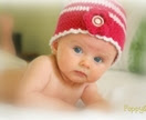 Strawberries & Cream Cloche Hat 4 -10 years.